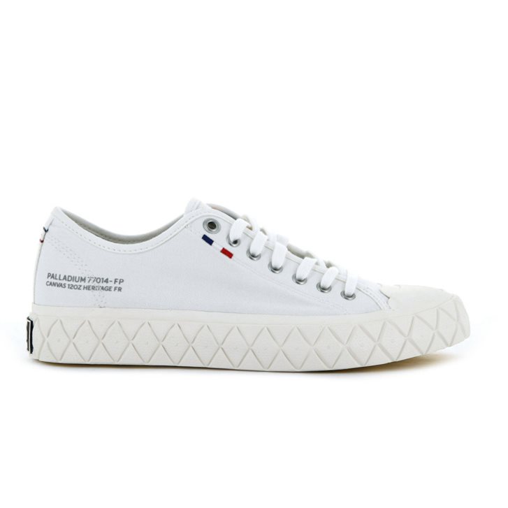 Palladium Palla Ace Canvas Low Tops Sneakers Dames Wit | NL 97NQIYP